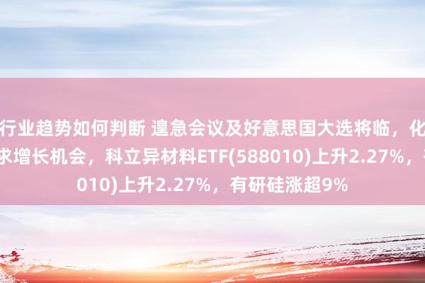 行业趋势如何判断 遑急会议及好意思国大选将临，化工行业或迎需求增长机会，科立异材料ETF(588010)上升2.27%，有研硅涨超9%