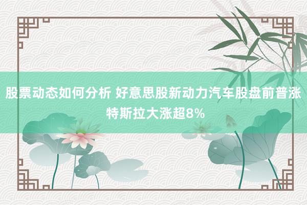 股票动态如何分析 好意思股新动力汽车股盘前普涨 特斯拉大涨超8%